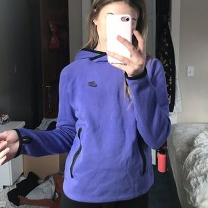 purple nike hoodie